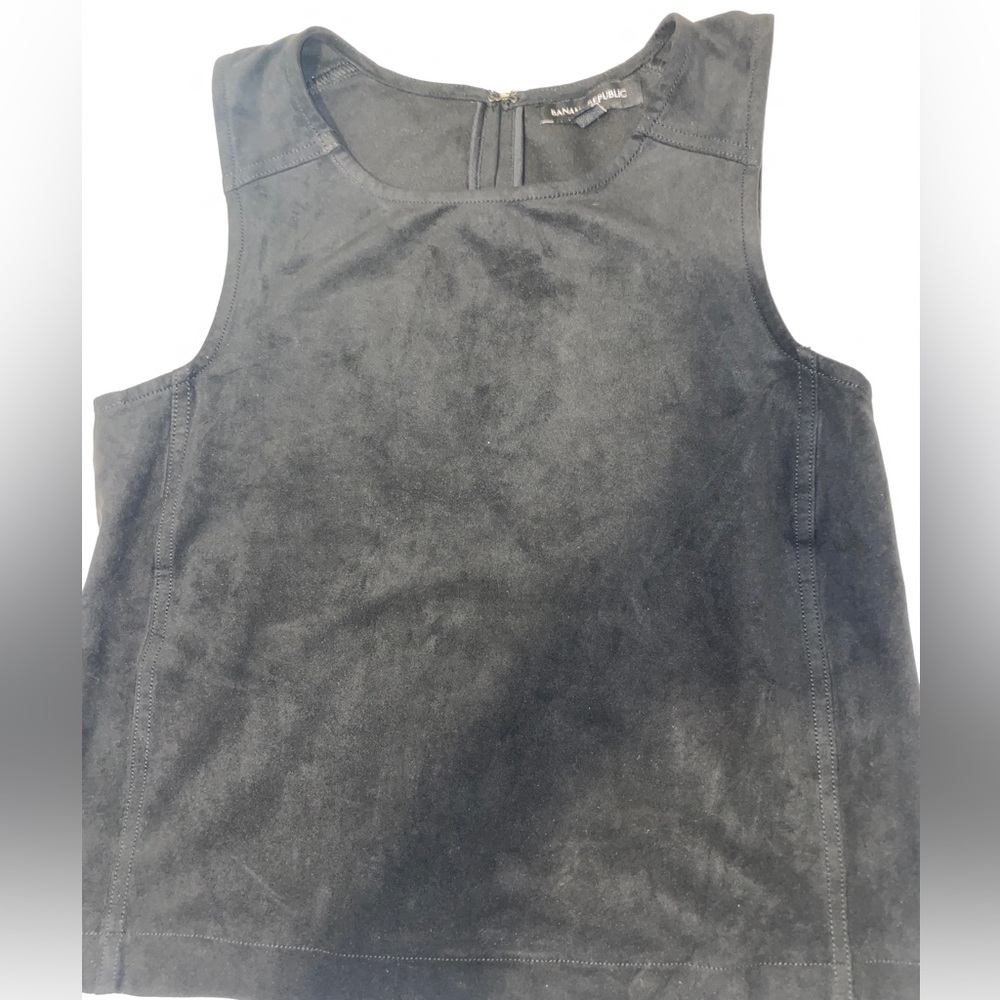 Fau leather crop top